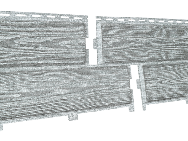 Фасадная панель Ю-пласт Хокла Винтаж Пепел купить в Учалах