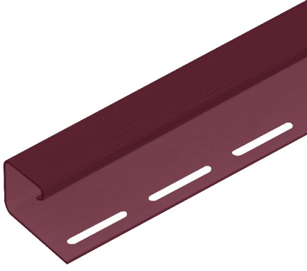 J-профиль TECOS 3,05м БУРГУНД (акрил) купить в Учалах