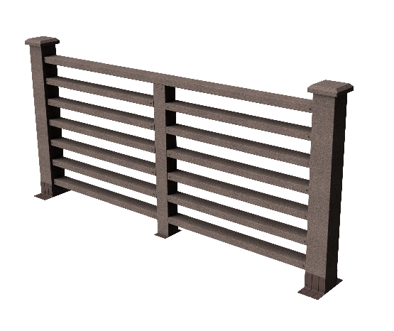 Ограждения декоративное ДПК GRINDERDECO Марсело венге купить в Учалах