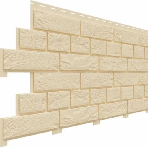 Фасадная панель Доломит Кирпич Славянка Шампань купить в Учалах