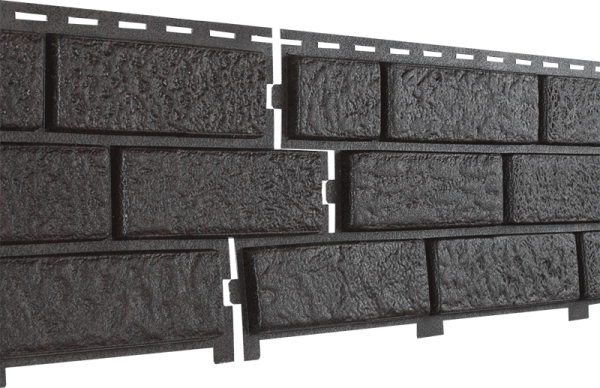 Фасадная панель Ю-Пласт Стоун Хаус Кирпич Коричневый купить в Учалах