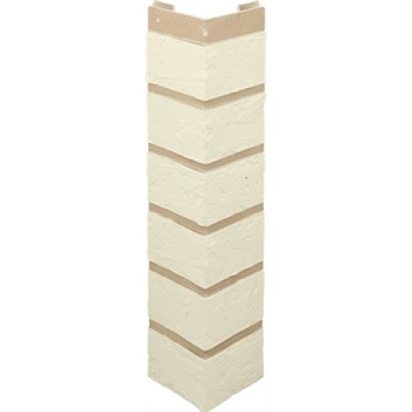 Наружный угол кирпич (белый), 0,47 х 0,1м 1 купить в Учалах