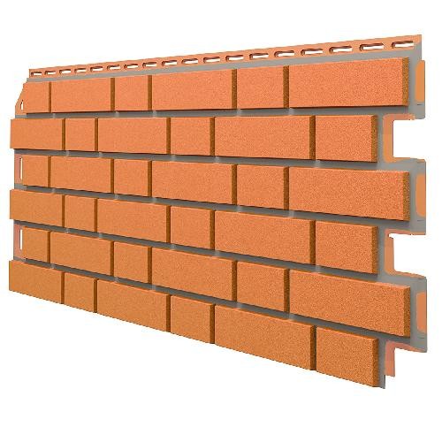 Фасадные панели ТЕХНОНИКОЛЬ Оптима Клинкер Красно-коричневый купить в Учалах