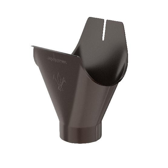Водосток Aquasistem, система 150/100 - Воронка желоба RR 32 Тёмно-Коричневый купить в Учалах