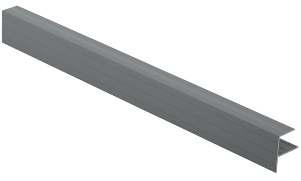 F-профиль Grinder закрывающий серый купить в Учалах