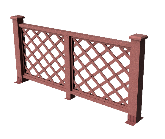 Ограждения декоративное ДПК GRINDERDECO Ламбет мербау купить в Учалах