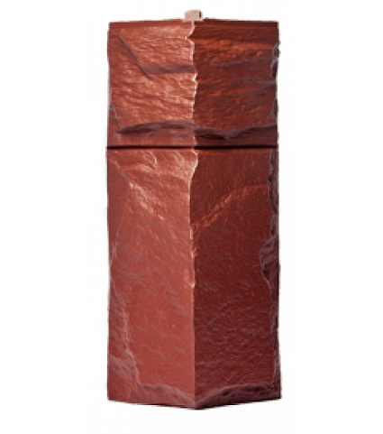 Угол T-Сайдинг-Гранит Леон Красный купить в Учалах