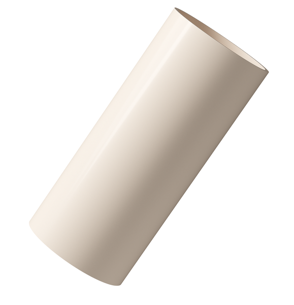 Труба водосточная 3м Docke Lux ПВХ Латте купить в Учалах