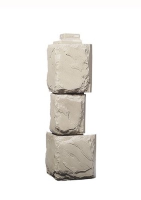 Угол наружный «Камень крупный» Песочный