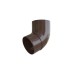 Водосток Альта-Профиль ПВХ – Колено 45 (коричневый) купить в Учалах