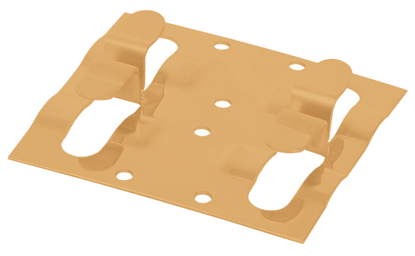 Кляймер рядный Grinder для монтажа наличника бежевый купить в Учалах