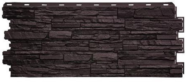 Фасадная панель Nordside Сланец Шоколадный купить в Учалах
