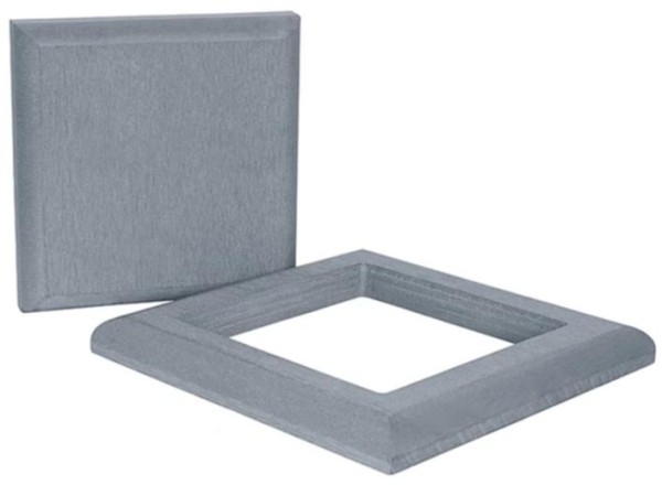 Комплект крышка и юбка ДПК для столба Polivan SINGARAJA серый купить в Учалах