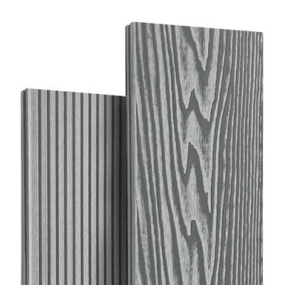 Террасная доска из ДПК Latitudo Optima 146х24 Серый