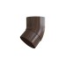 Водосток Альта-Профиль ПВХ – Колено 67 (коричневый) купить в Учалах