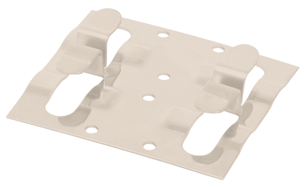 Кляймер рядный Grinder для монтажа наличника белый купить в Учалах