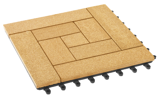 Модульный паркет ДПК GRINDERDECO Люкс 10 Песчаник купить в Учалах