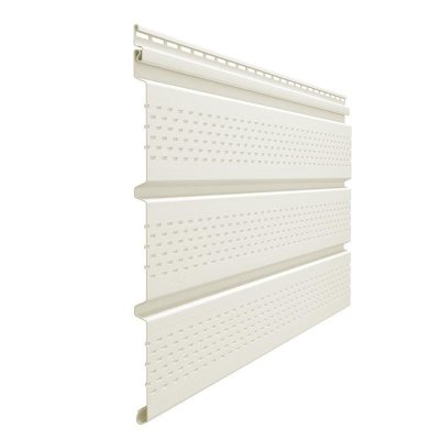 Софит перфорированный белый