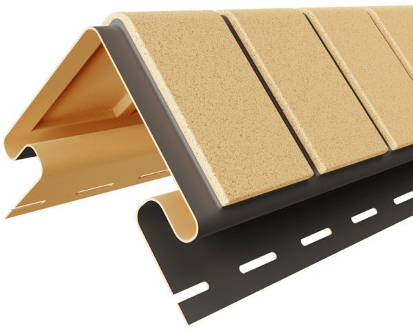 Угол наружный «Кирпич прокрашенный», Жёлтый купить в Учалах