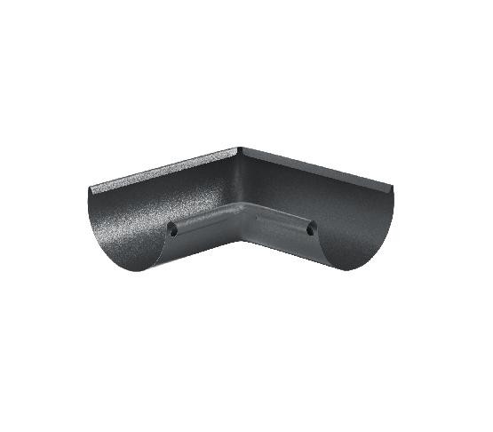 Водосток Aquasistem, Система 125/90 - Угол желоба, внутренний 90° RR 23 Маренго matt купить в Учалах