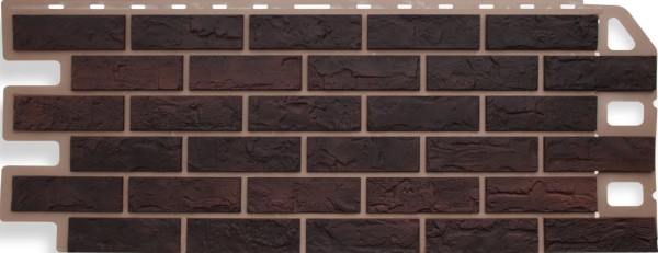 Фасадная панель Цокольный сайдинг Альта-профиль - коллекция "кирпич", кирпич жженый купить в Учалах