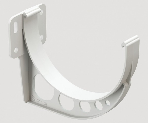 Кронштейн желоба ПВХ Docke STANDART пломбир купить в Учалах