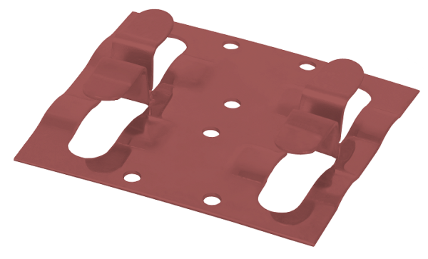 Кляймер рядный Grinder для монтажа наличника красный купить в Учалах