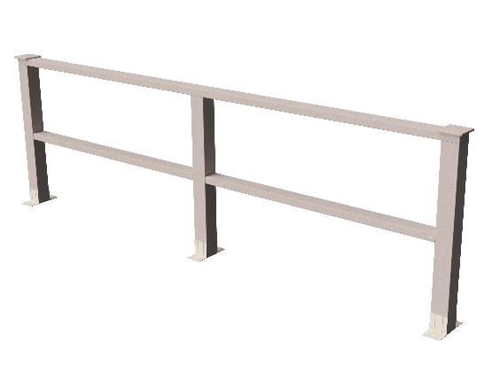 Ограждения декоративное ДПК GRINDERDECO Ковбойская изгородь выбеленый дуб купить в Учалах