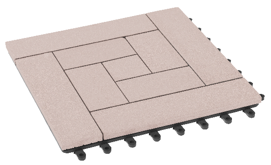 Модульный паркет ДПК GRINDERDECO Люкс 10 Выбеленный дуб купить в Учалах