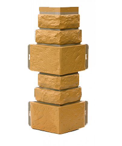 Угол T-Сайдинг-Дикий Камень Бежевый купить в Учалах