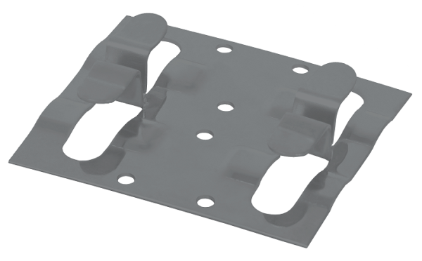 Кляймер рядный Grinder для монтажа наличника серый купить в Учалах