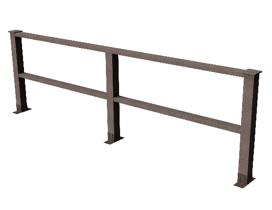 Ограждения декоративное ДПК GRINDERDECO Ковбойская изгородь венге купить в Учалах