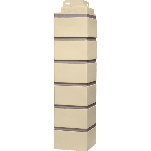 Угол наружный Fineber «Кирпич клинкерный» Желтый купить в Учалах