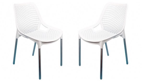 Стулья для уличных кафе белые купить в Учалах