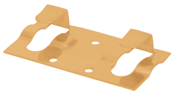 Кляймер стартовый Grinder для монтажа наличника бежевый купить в Учалах