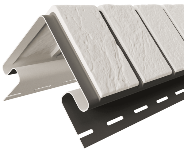 Угол наружный «Кирпич славянка» прокрашенный, Белый купить в Учалах