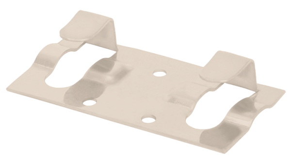 Кляймер стартовый Grinder для монтажа наличника белый купить в Учалах