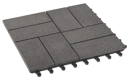 Модульный паркет ДПК GRINDERDECO Люкс 9 Серый базальт купить в Учалах