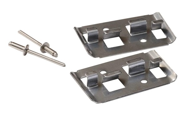 Кляймер Профи с заклёпкой по металлу (нержавейка) купить в Учалах