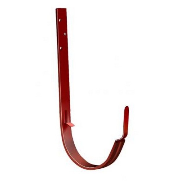 Водосток Grand Line 125x90 – Кронштейн длинный RAL 8004 купить в Учалах