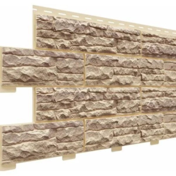 Фасадная панель Доломит Скалистый риф Люкс Янтарь купить в Учалах