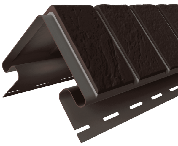 Угол наружный «Кирпич славянка» прокрашенный, Коричневый купить в Учалах
