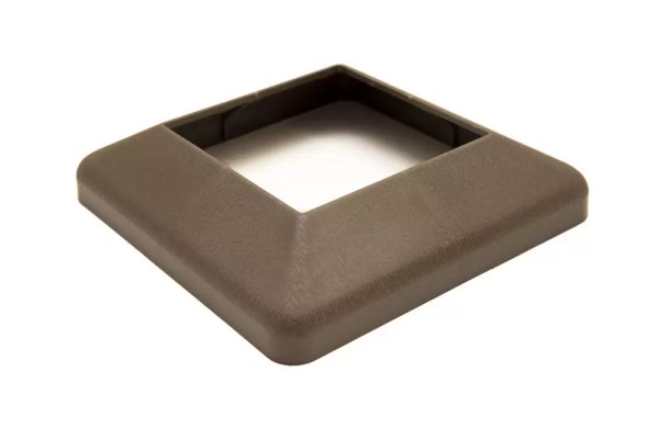 Крышка нижняя ПВХ для столба Deckart 125х125 Венге купить в Учалах