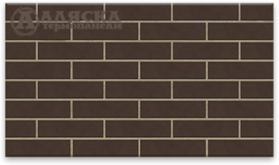 Фасадные Термопанели Аляска Amsterdam brown