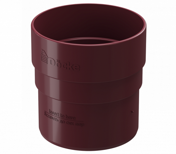 Муфта соединительная ПВХ Docke STANDART красный купить в Учалах