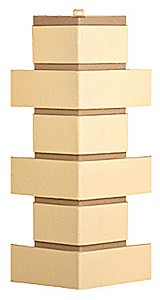 Угол T-Сайдинг - Кирпич Модерн Желтый купить в Учалах