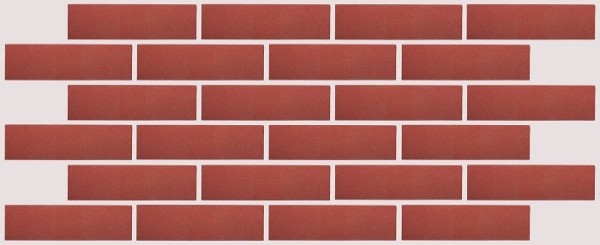 Гибкая клинкерная плитка СТ-01 Красный (сборная) купить в Учалах