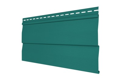 Виниловый сайдинг Tecos - корабельный брус, изумруд