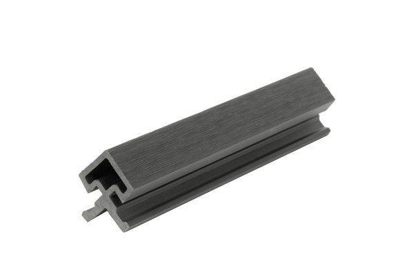 Угол внешний для фасадной панели co-extrusion, grey dark купить в Учалах