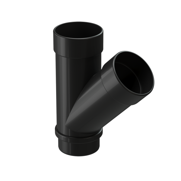 Тройник 45° Docke Lux ПВХ - Карбон купить в Учалах